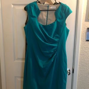 CALVIN KLEIN TURQUOISE DRESS